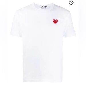 Comme Des Garçons Play
applique logo T-shirt